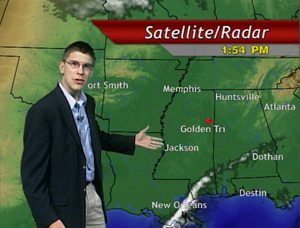 Ryan Hoke is a meteorology student at Mississippi State University